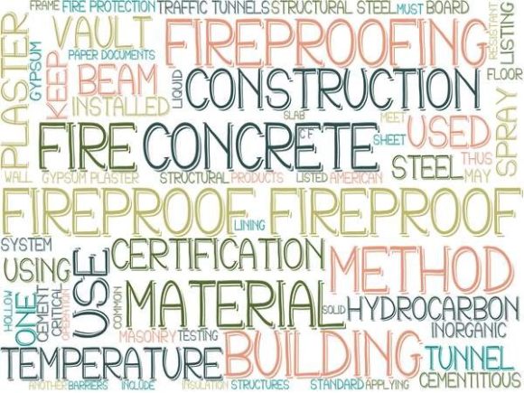Fireproof Wordcloud Tie Dye