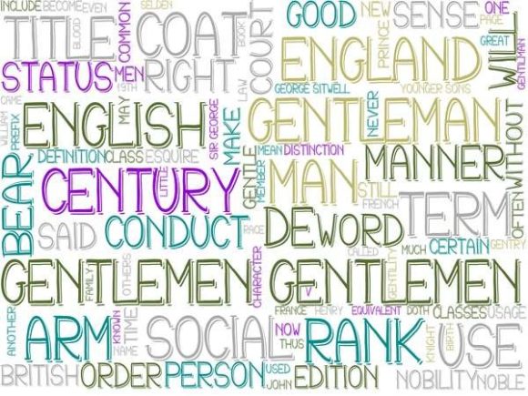 Gentlemen Wordcloud Background: A Versatile Design Asset for Creative Professionals