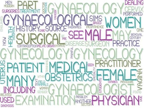 Gynecology Wordcloud Wallpaper: A Thoughtful Design Resource for Health-Centered Creativity