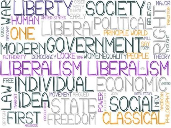 Liberalism Wordcloud Tumbler