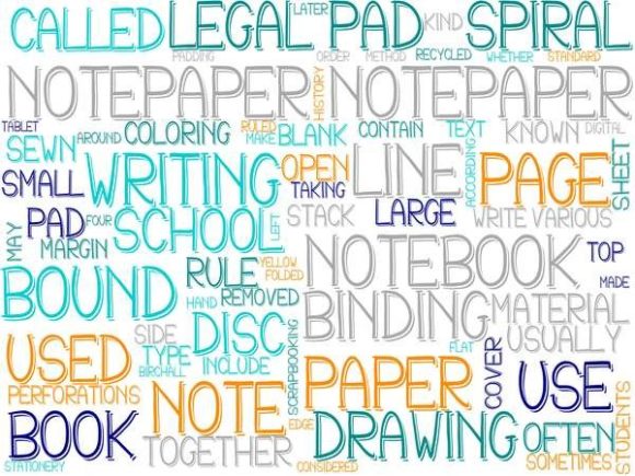 Notepaper Wordcloud Advertising: Creative Expression Meets Strategic Communication