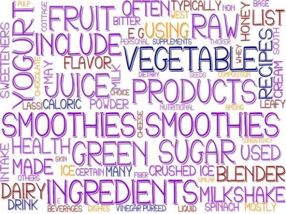 Smoothies Wordcloud Banner: A Versatile Creative Asset for Modern Design Needs